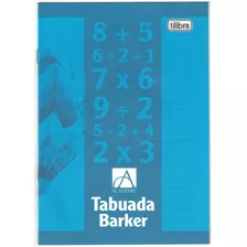 Tabuada Barker - Tilibra Todas Operações 14 Páginas