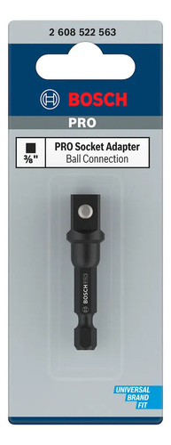 Adaptado Cuadrante Pro Impact 3/8''x50mm - Bosch
