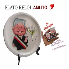 Plato Reloj Amlito