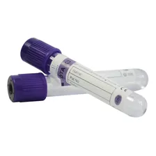 Tubos Tapa Morada Con Edtak3 Caja Por 100 Und De 2 Ml