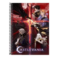 Caderno Escolar Universitário 20 Mat 400fls Castlevania