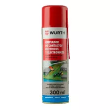 Limpiador De Contactos Eléctricos Y Electrónicos Wurth 300ml