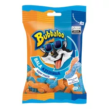 Bala Azedinha Super Macia Citric Blueberry Rabinho De Gato Pacote 82,5gr Bubbaloo