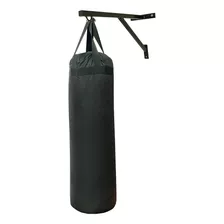 Saco De Boxeo Resistente 120cm + Soporte Pared + Relleno