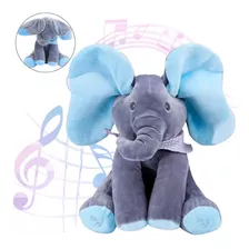 Elefante Interactivo De Peluche Con Movimiento Y Sonido