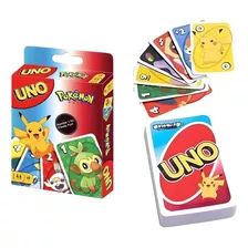 Juego De Cartas Uno Pokémon Juego De Mesa Amigos