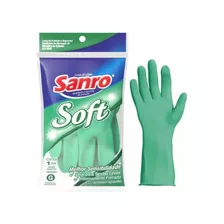 Luva Soft Verde P Ca5129