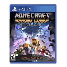 Minecraft Store Mode Ps4 Season Pass Físico - Lacrado