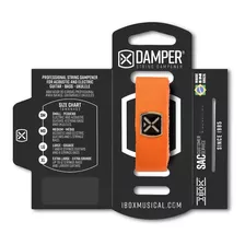 Damper Ibox Naranjo Poliéster Logo Metal Tipo Fretwraps