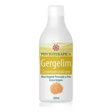 Óleo Vegetal Gergelim 500ml - Phytotérapica - 100% Puro Tipo De Embalagem Frasco