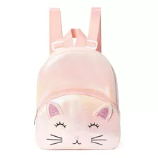 Mochila Mochilinha Infantil Meninas Borboleta Gatinho Brilho