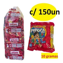 Mini Pipoca Doce Com 150 Unidades 10gr Aritana Festa Junina