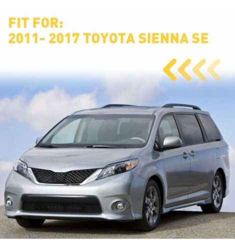 Fits Toyota Sienna Se 2011-2017 Lh Rh Front Bumper Fog L Ggg Foto 2