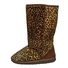 Bota Australiana Pantubotas Mujer Corderito Animal Print 605