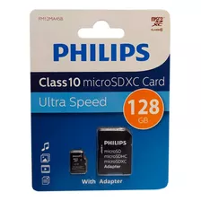 Tarjeta Micro Philips Micro Sd 128gb Clase 10