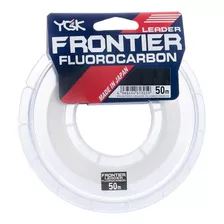 Lider Ygk Frontier Fluorocarbon 40lbs 50mts Cor Branco