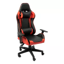 Silla Gamer Pc Zgx Ergonomica Sillon Playstation Oficina Color Rojo/negro