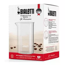 Copo De Reposição Cafeteira Prensa Francesa Bialetti 350 Ml Cor Translúcido