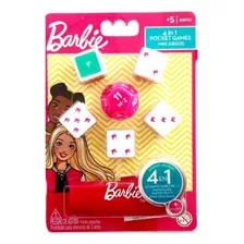 4 En 1 Mini Juegos Intek Barbie