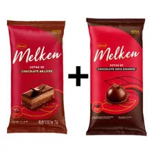 Kit Chocolate Harald Melken Ao Leite E Meio Amargo 2 Kg