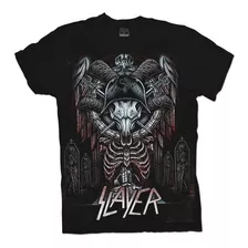 Camiseta Rock Slayer Heavy Metal Adultos / Niños