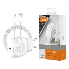 Cargador Rápido Pd 27w Para iPhone & iPad + Cable Lightning