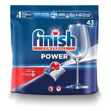 Finish Powerball Power Detergente Lavavajillas Y Cristalería
