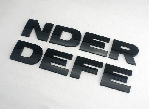 Foto de 40mm Emblema Defender Insignia Logo Signo Para Land Rover