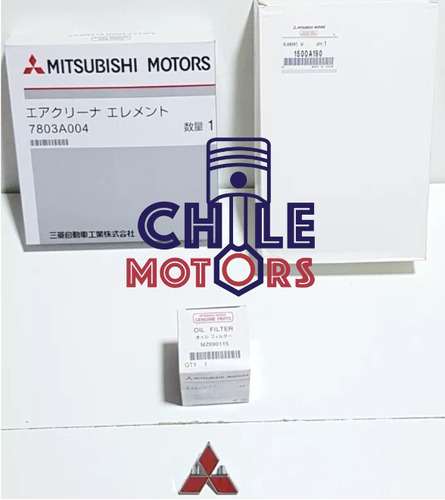 Kit Filtros Originales Mitsubishi Lancer Rt-rs 1.5 07-12  Foto 2