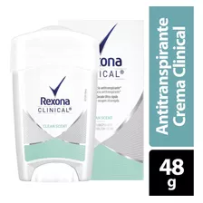 Desodorante Rexona Clinical Crema Hombre 48 Gr Clean Scent