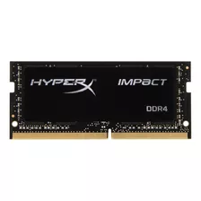 Memória Ram Impact Ddr4 Color Preto 32gb 1 Hyperx Hx432s20ib/32