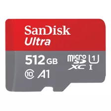 Sandisk Micro Sdxc Ultra 120mb/s 800x A1 512gb 100% Original