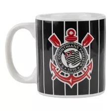 Caneca De Porcelana Time Corinthians Licenciado 300 Ml