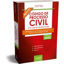 Código De Processo Civil 2022: Mini, De Vieira, Jair Lot. Editora Edipro - Edições Profissionais Ltda, Capa Mole Em Português, 2022