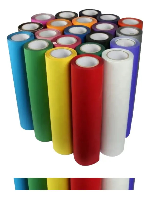 Vinilo Textil Termoadhesivo 5 Hojas 20x50cm  Varios A Elección