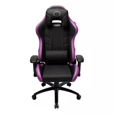 Cooler Master Silla Gamer Caliber R2 150kg, Negro/púrpura