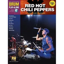 Red Hot Chili Peppers Drum Play-along Volume 31 Book/online.