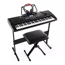 Joy Jk61 61key Electronic Keyboard Pack Con Auricularesmicro