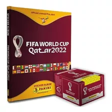 Álbum Pasta Dura + Caja X 104 Sobres Panini Qatar 2022