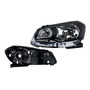 Set Faros Niebla C/rejilla Negra C/cables Saveiro 14 Al 16