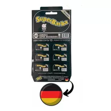 Lâmina Barbear Inox Super Barba Black Premium Alemanha 60und