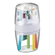 Organizador Escova De Dente Pia Banheiro Belle Cristal Arthi