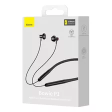 Fones De Ouvido Pescoço Neckband Sem Fio Baseus Bowie P1