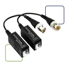 10 Par Conector Video Balun Engate Rapido Cameras Hd Cvi Tvi