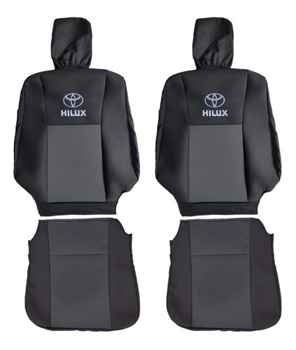 Fundas De Cubreasientos Toyota Hilux 2016-2022(doble Cabina) Foto 2