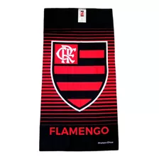 Toalha De Banho Flamengo Veludo Algodão Oficial