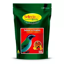 Sellecta Sabor Frutas Trica-ferro, Sabiá, Preto, Frade 500g