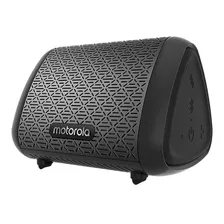 Parlante Motorola Sonic Sub 240 Portátil Con Bluetooth Waterproof Negro 