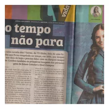 Jornal Tv: Juliana Paiva / Claudia Raia / Jarbas Homem