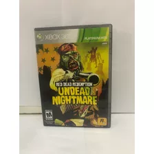 Red Dead Redemption Undead Nightmare Xbox 360 - Midia Fisica